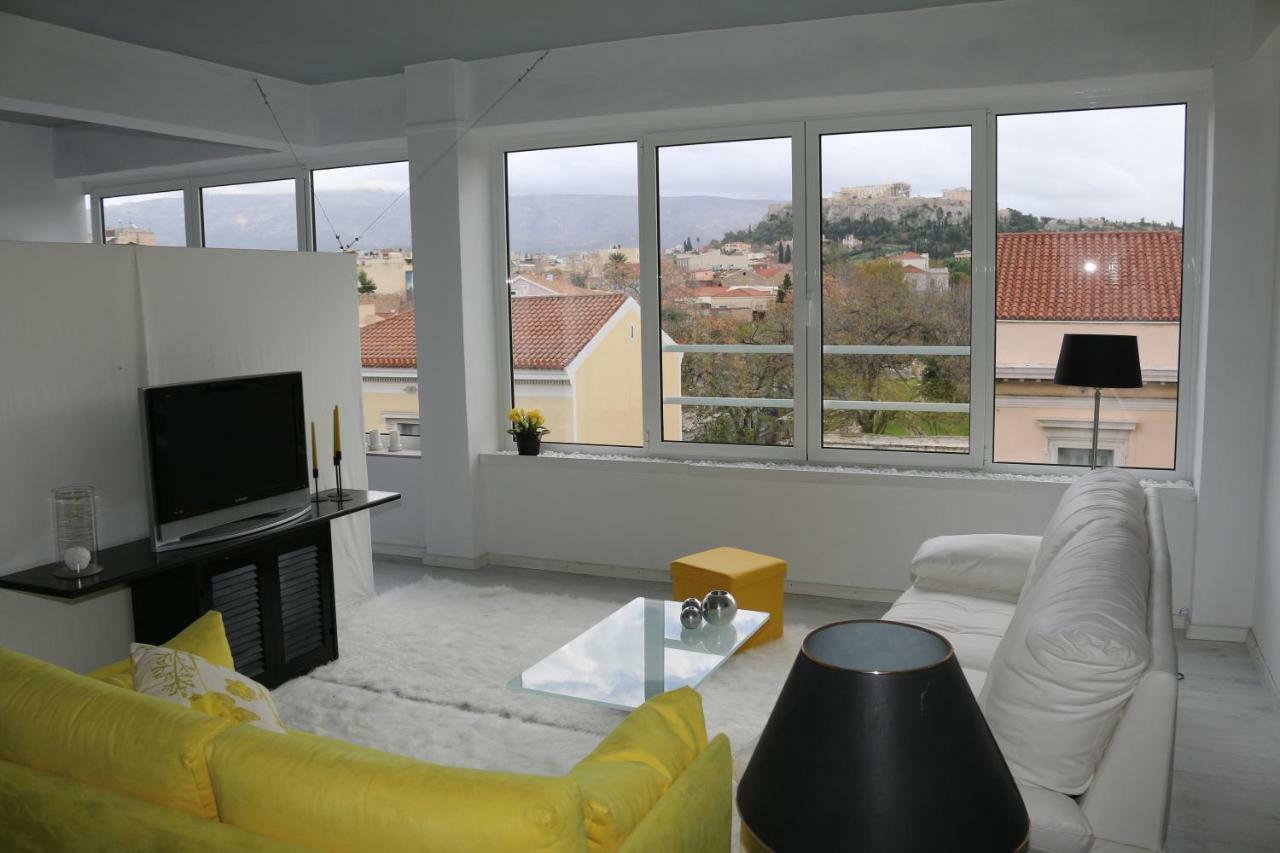 Red Grey Loft Apartment Athens Exterior photo